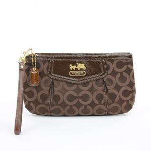 Coach Vintage Y2K Signature Wristlet Wallet